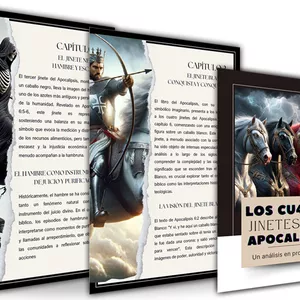 Imagen de portada para Ebook los 4 Jinetes del Apocalipsis.