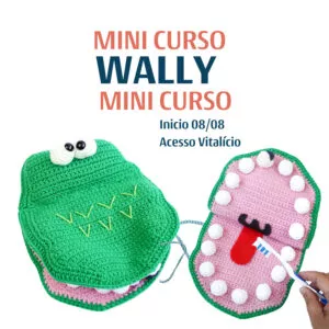Imagem de capa para o Curso online WALLY - O CROCODILO EDUCATIVO