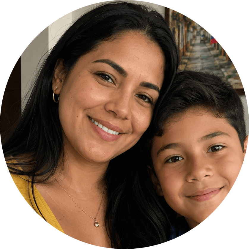 Andrea R.| Madre de un niño de 9 años