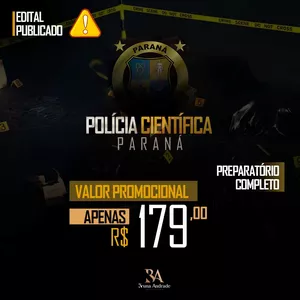 Imagem do curso Polícia Científica - PR + RS