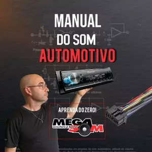 Imagem de capa para o Curso online MEGASOM - Manual do Som Automotivo - NOVO 2025