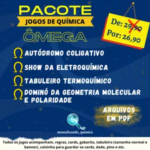 Imagem de capa para o Ebook PACOTE ÔMEGA