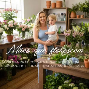 Imagem de capa para o Ebook Mães que florescem