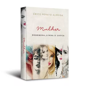 Imagem de capa para o Ebook Mulher PLL - Poderosa, Linda e Louca - Livro Digital - @meninajoguese