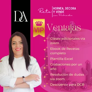 Imagen de portada para Evento online Reto Decora, hornea y Vende 