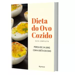 Imagem de capa para o Ebook DIETA DO OVO COZIDO