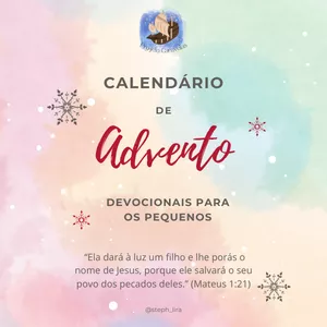 Imagem de capa para o Ebook Calendário de Advento: Devocionais para os pequenos