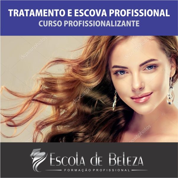 Imagem de Tratamento e Escova Profissional criado por Escola de Beleza na hotmart