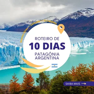 Imagem de capa para o Ebook Roteiro Patagônia Argentina