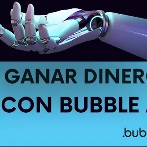 Imagen de portada para Curso online GANA DINERO CON BUBBLE