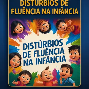 Imagem de capa para o Ebook DISTÚRBIOS DE FLUÊNCIA NA INFÂNCIA