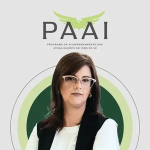 Imagem de capa para o Curso online PAAI - Programa de Acompanhamento das Atualizações do ICMS de SC