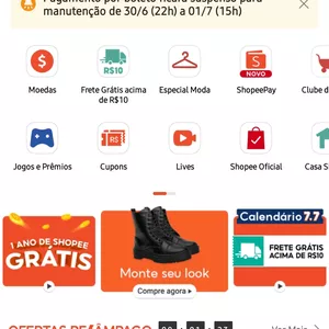 Imagem de capa para o Serviço online Compre na shopee roupas e modas 