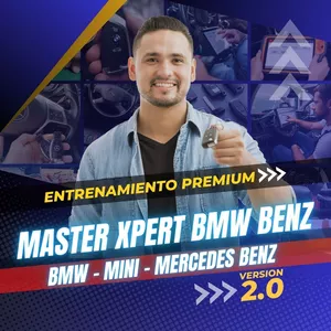 Imagen de portada para Curso online 🔵 Curso Master Xpert BMW BENZ - Programación de llaves en BMW-Mini y Mercedes Benz