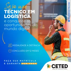 Imagem de capa para o Curso online Técnico em Logística