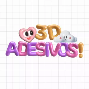 Imagem de capa para o Curso online 🌈Adesivos 3D (Story)