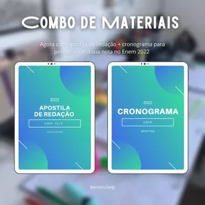 Imagem de capa para o Ebook Combo de Materiais