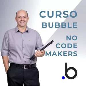 Imagem de capa para o Curso online Curso Bubble No Code Makers