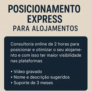 Imagem de Posicionamento Express para Alojamentos criado por Karem Caroline dos Santos de Souza na hotmart