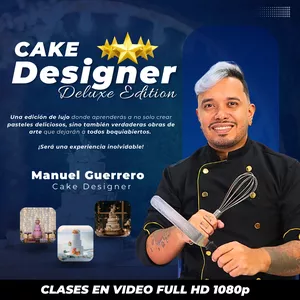 Imagen de portada para Curso online Cake Designer / Deluxe Edition