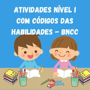 Imagem de capa para o Ebook Atividades de Alfabetização - Nível I