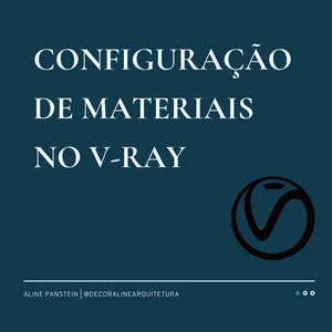 Imagem de capa para o Ebook Passo a passo para configurar materiais no V-ray
