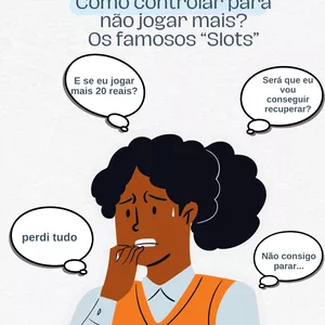 Imagem de capa para o Ebook Como controlar a ansiedade para não jogar mais? (Famosos slots)