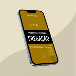 Imagem de capa para o Ebook Esboços Bíblicos Para Pregação - 1 João