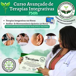 Imagem de Curso Avançado de Terapias Integrativas c/ Bioressonância Quântica criado por Instituto Integração BioMed na hotmart