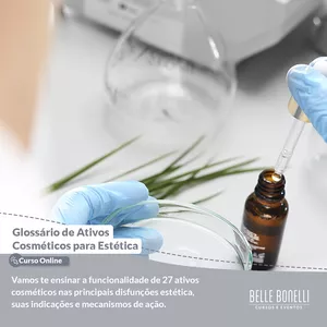 Imagem de capa para o Curso online Curso Online: Glossário de ativos cosméticos para estética