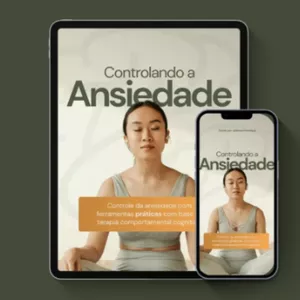 Imagem de capa para o Ebook Ebook Controlando a Ansiedade