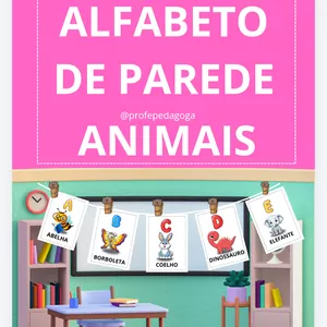 Imagem de capa para o Ebook Alfabeto de Parede