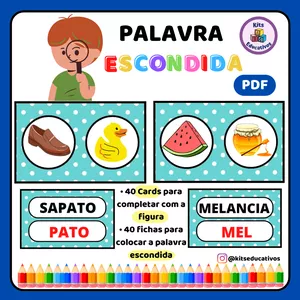 Imagem de capa para o Ebook Jogo Palavra Escondida 