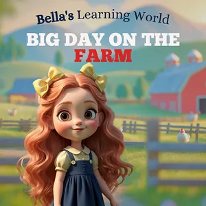 Imagem de capa para o Ebook Bella's Learning World: A Big Day On The Farm | Book 3