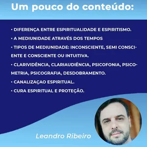 Imagem do curso Curso de Espiritualidade e Mediundade