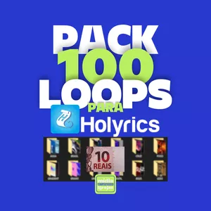 Imagem de capa para o Curso online 100 loops para Holyrics
