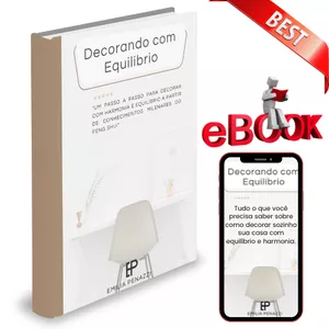 Imagem de capa para o Ebook Decorando com Equilíbrio