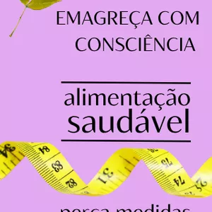 Imagem de capa para o Ebook EMAGREÇA COM CONSCIÊNCIA 