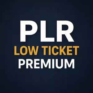 Imagem de capa para o Curso online PLR Low Ticket Premium