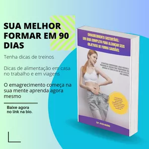 Imagem de capa para o Ebook Emagrecimento Sustentável: Um Guia Completo para Alcançar Seus Objetivos de Forma Saudável