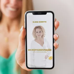 Imagem de capa para o Ebook Micropigmentação Arte e Responsabilidade - 8° Edição