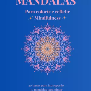 Imagem de capa para o Ebook Mandalas | Mindfulness 