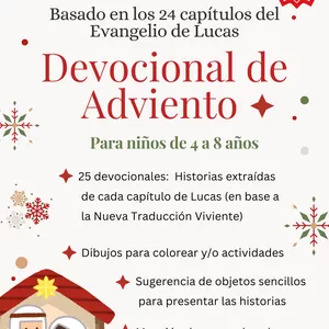 Imagen de portada para Ebook Devocional de Adviento para Niños