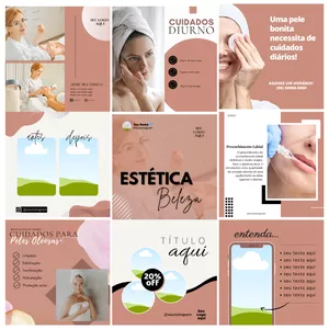 Imagem de capa para o Curso online Pack 233 Artes Para Spa Editáveis no Canva