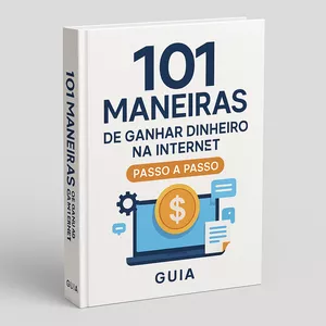 Imagem de capa para o Ebook 101 Ideias de Ganhar Dinheiro na Internet