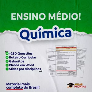 Imagem do curso QUÍMICA - PLANEJAMENTOS E ATIVIDADES - BNCC
