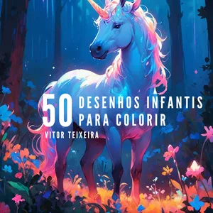 Imagem de capa para o Ebook 50 Desenhos Para Colorir