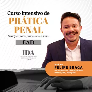 Imagem de capa para o Curso online Curso Intensivo de Prática Penal (Advocacia e OAB)