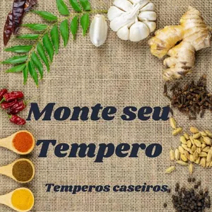 Imagem de capa para o Ebook Monte seu tempero - Temperos Caseiros