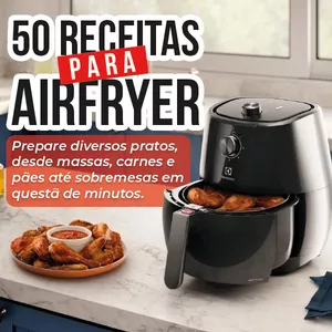 Imagem de 55 Receitas para Airfryer  criado por Mayk Lourenço na hotmart